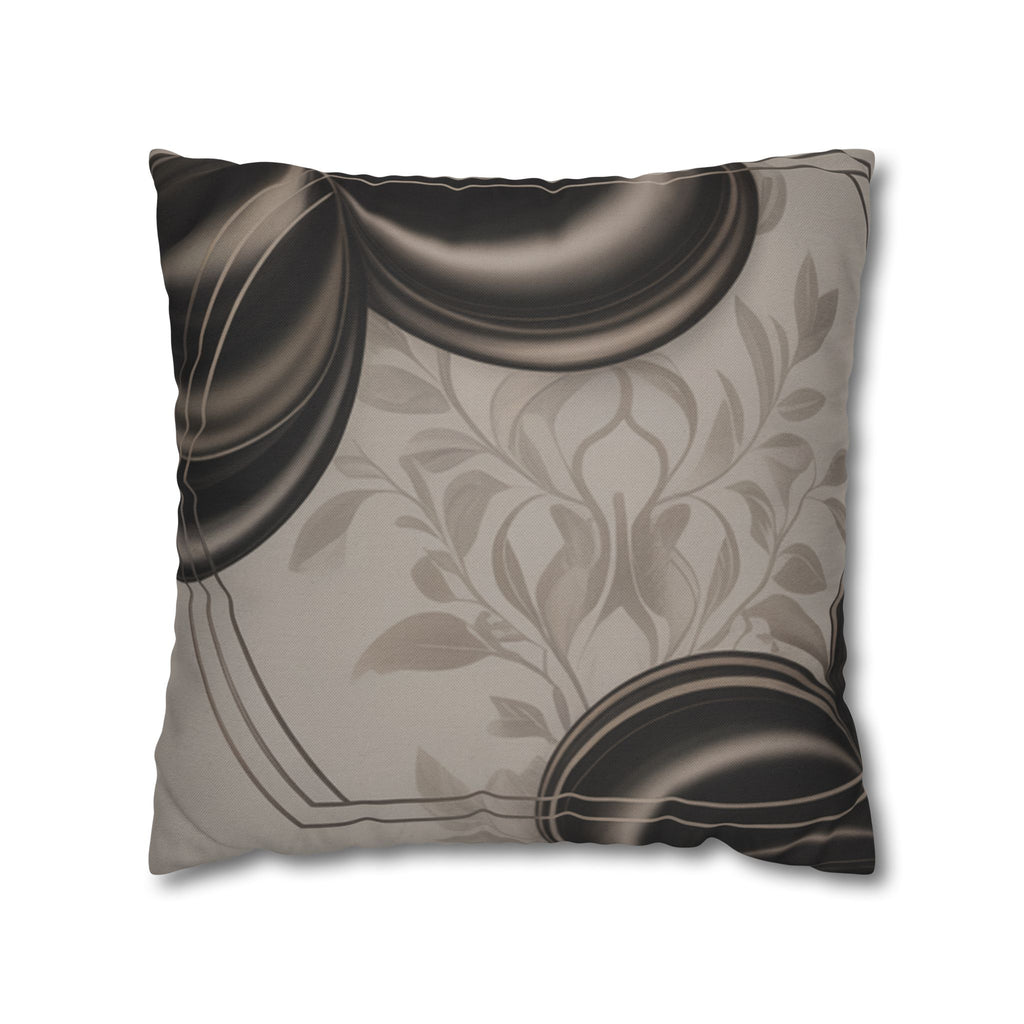 Spun Polyester Square Pillowcase