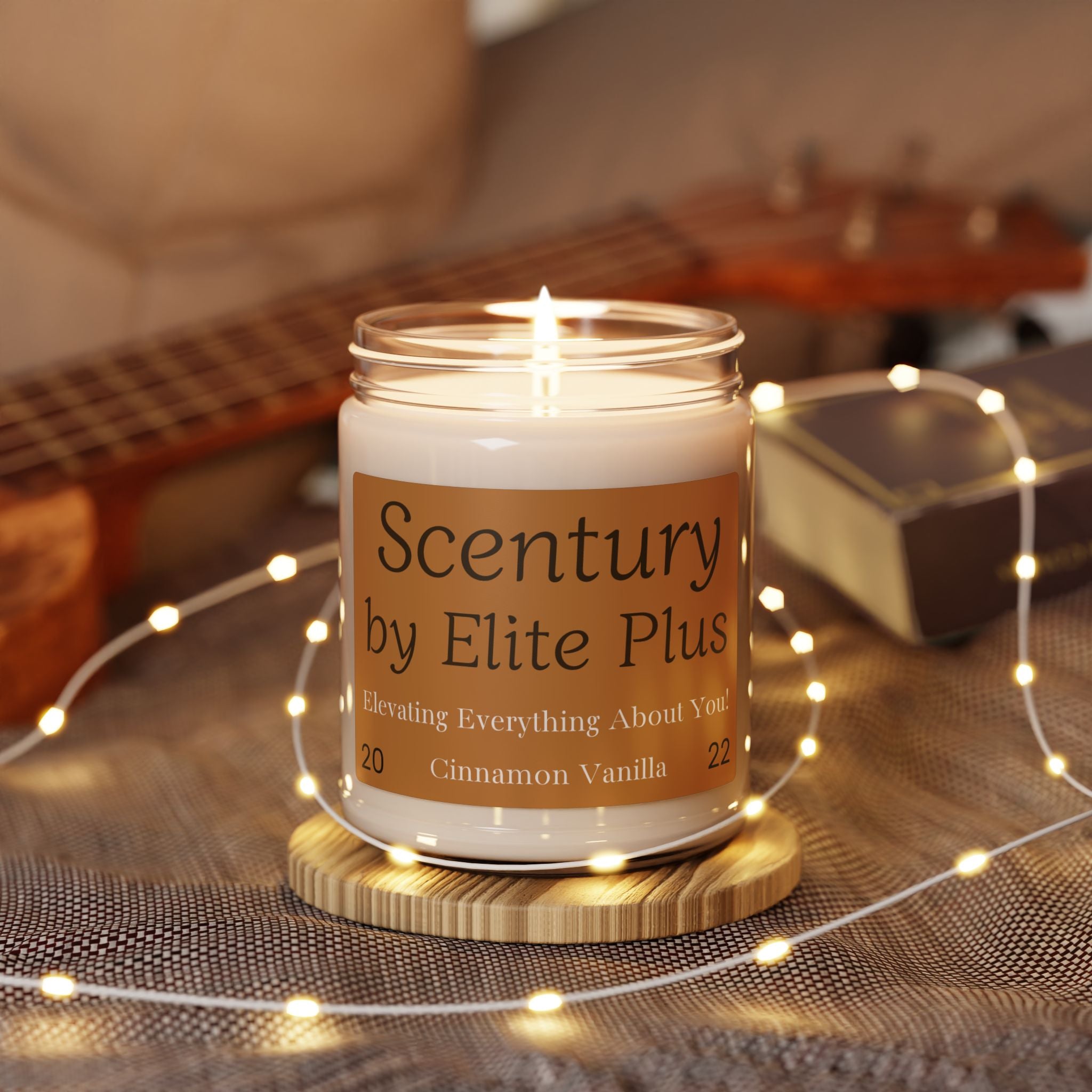 Relaxation Soy Candle for Calm & Stress Relief