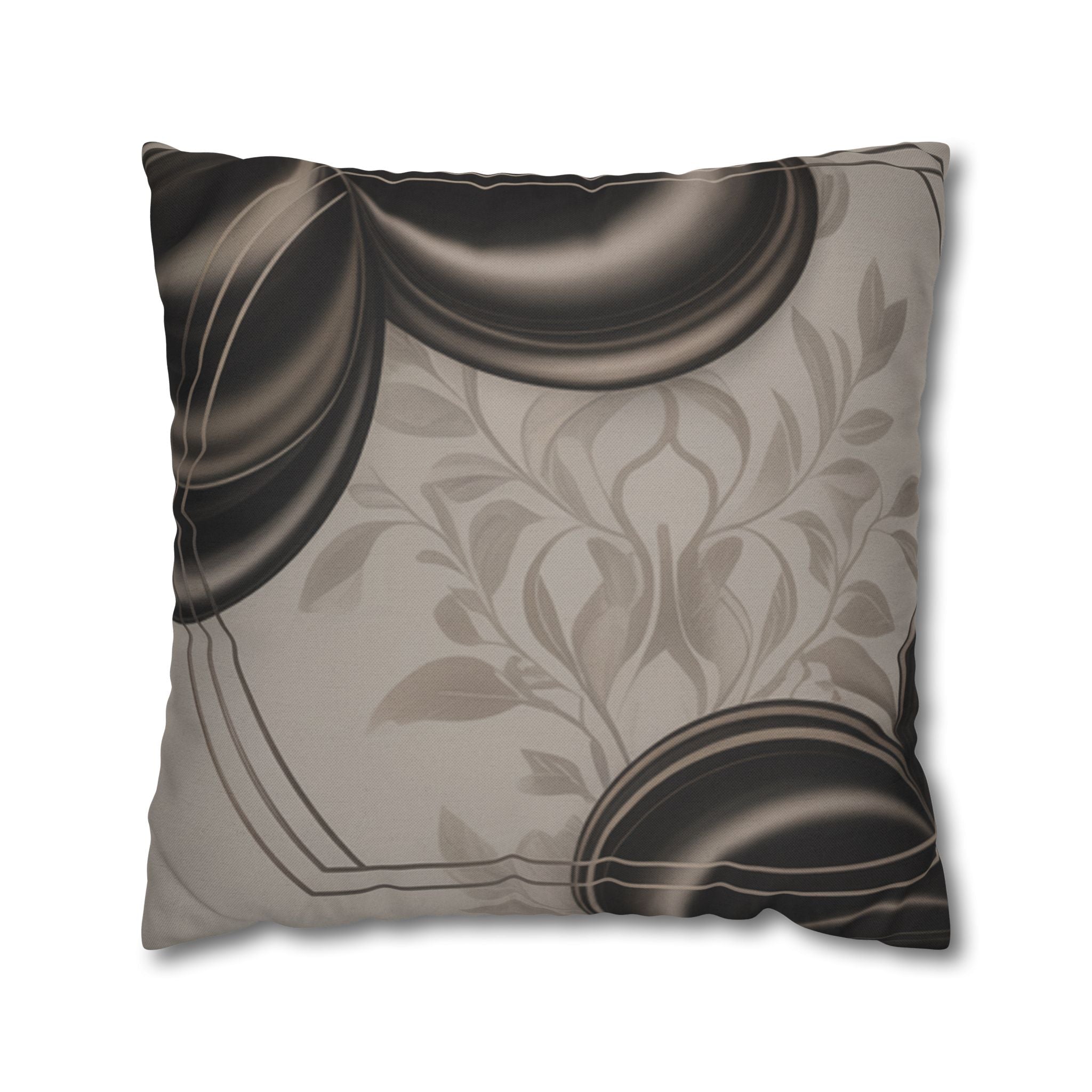 Spun Polyester Square Pillowcase