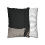Spun Polyester Square Pillowcase