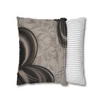 Spun Polyester Square Pillowcase