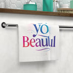 I See You Beautiful Face Towel — Inspirational Affirmation Cotton Face Cloth