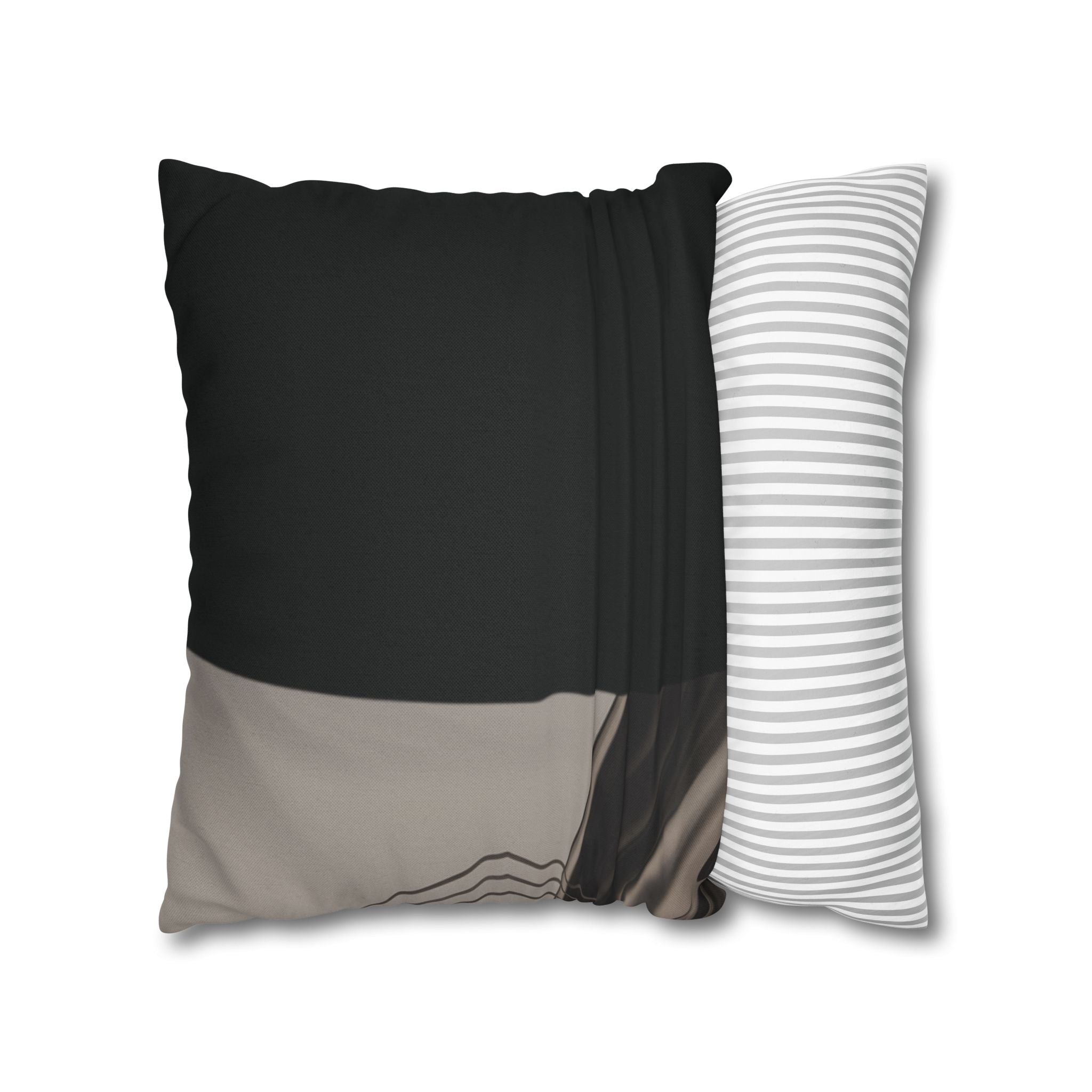 Spun Polyester Square Pillowcase