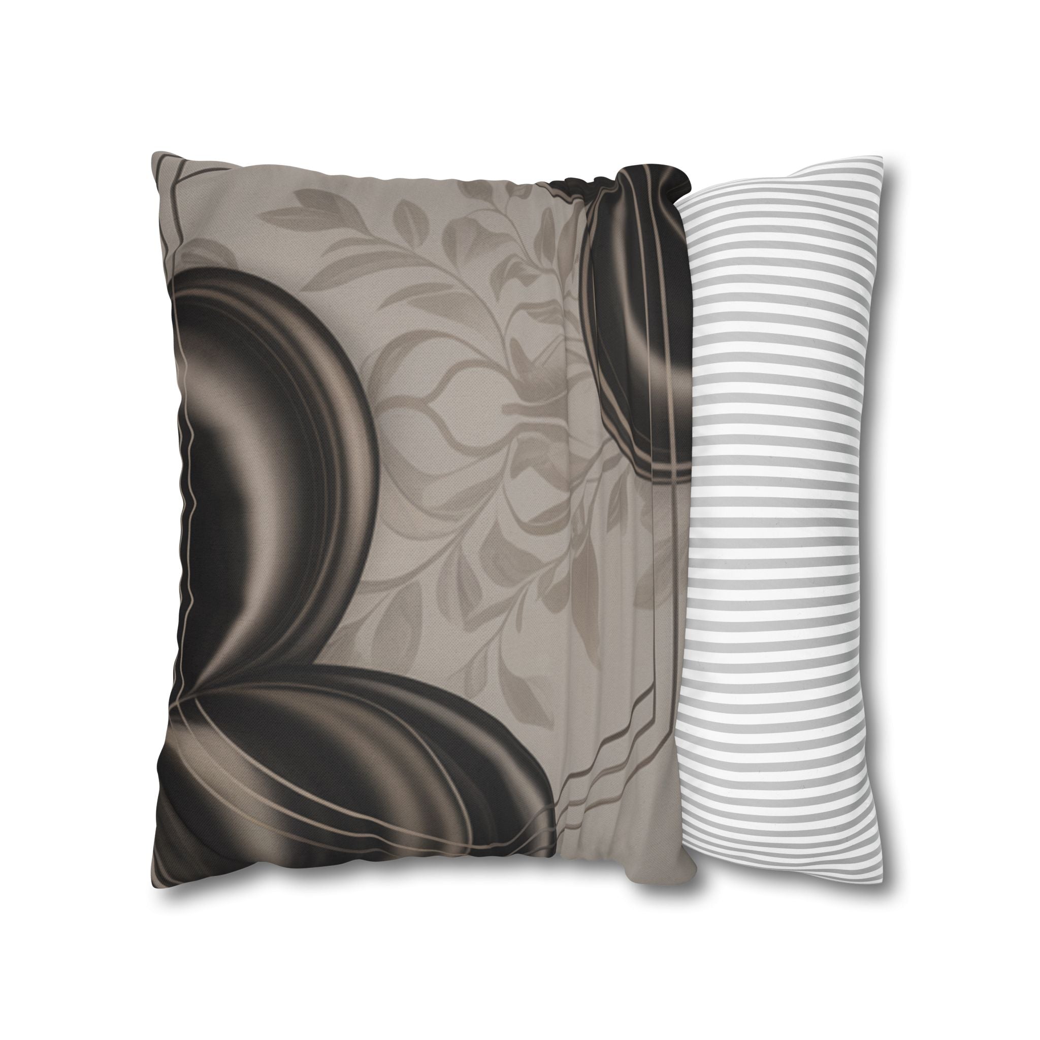 Spun Polyester Square Pillowcase