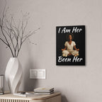 Meditation Wall Canvas- Inspirational Femininity Art
