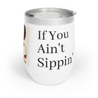 Wine Tumbler - Melanin Design