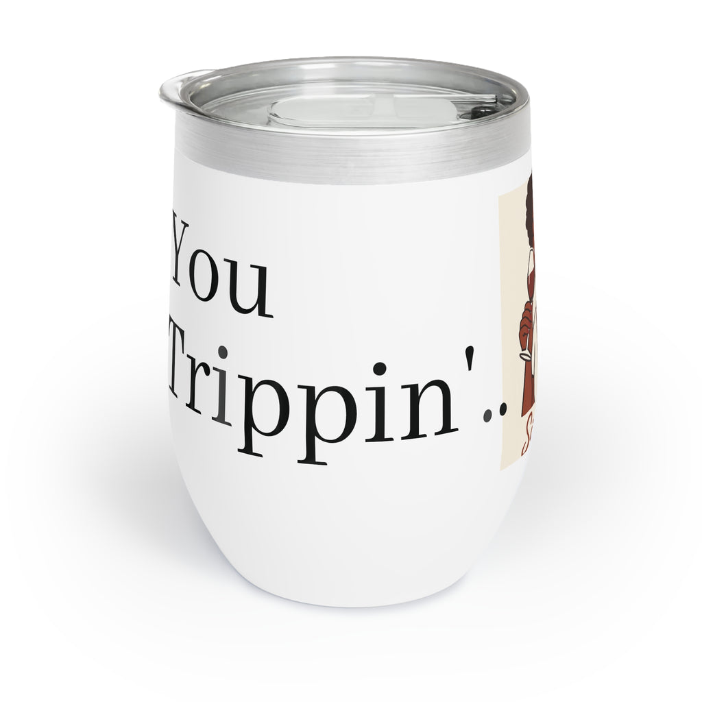 Wine Tumbler - Melanin Design