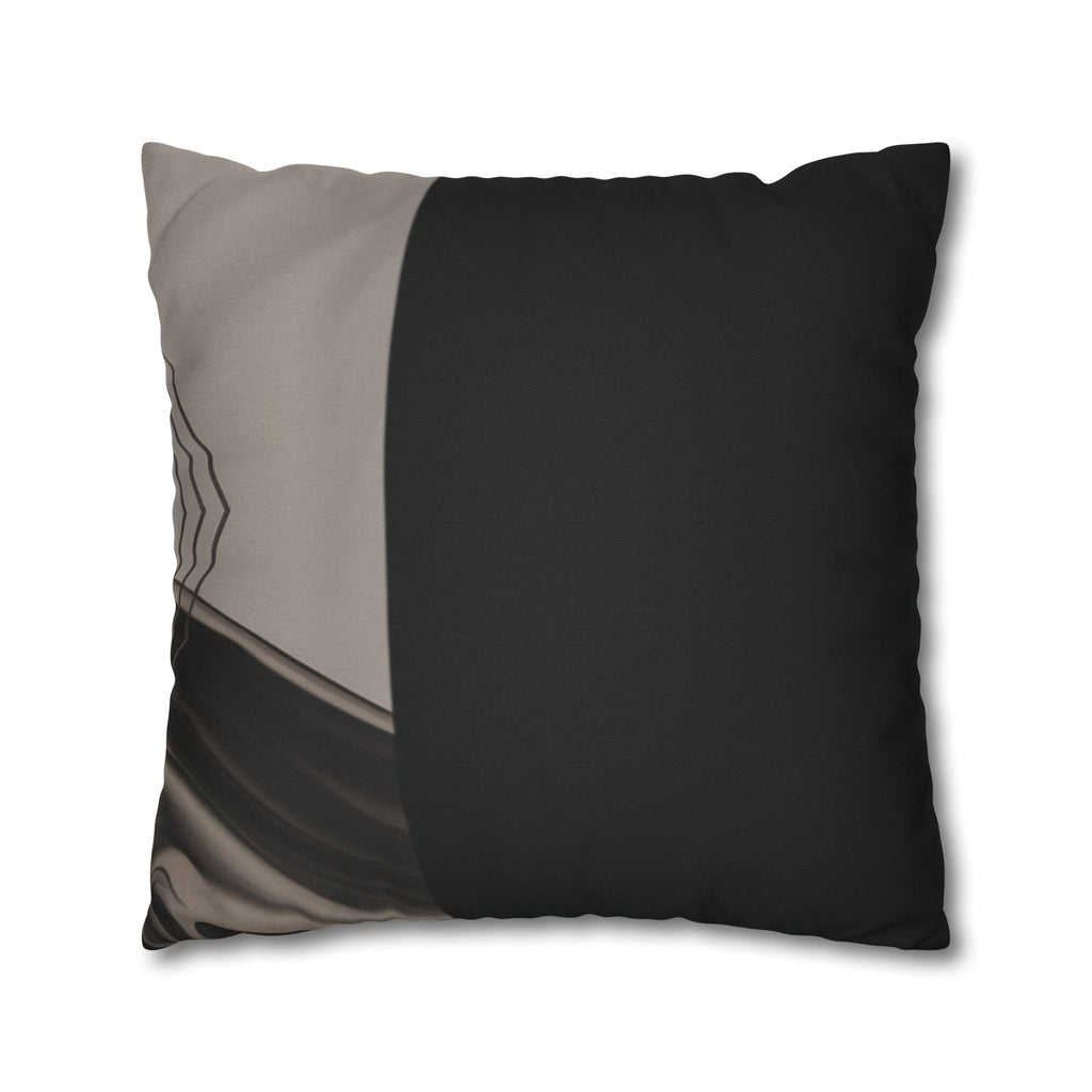 Spun Polyester Square Pillowcase