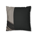 Spun Polyester Square Pillowcase