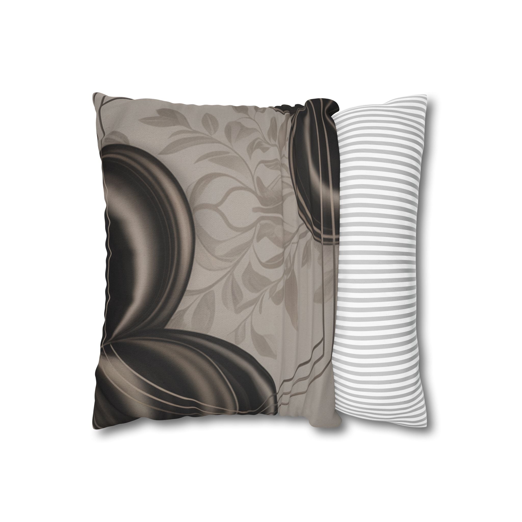 Spun Polyester Square Pillowcase